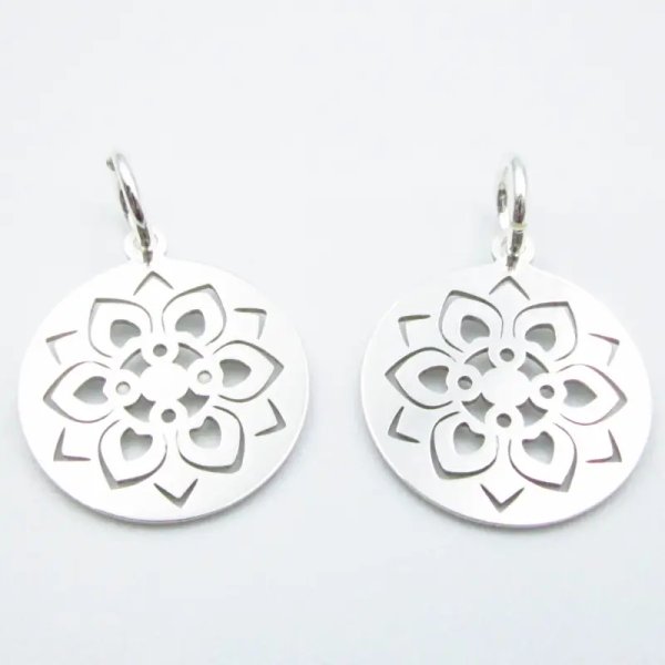 Srebro Ag - zawieszka rozetka