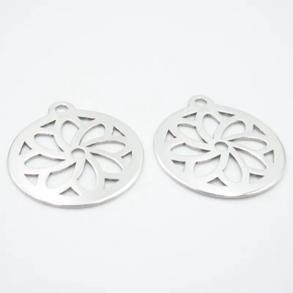 Srebro Ag  - element ozdobny  15mm  