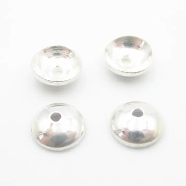 Srebro Ag - miseczka gładka 4mm  