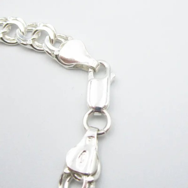 Bransoletka srebrna GARIBALDI 19,5 lub 20 cm