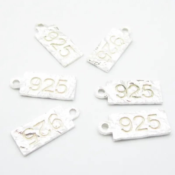 Srebro Ag - blaszka młotkowana 925