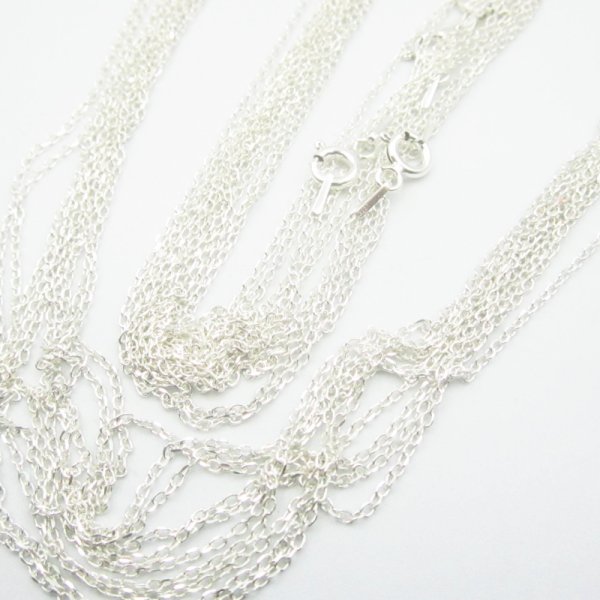 Łańcuszek Anker 55 cm - srebro 