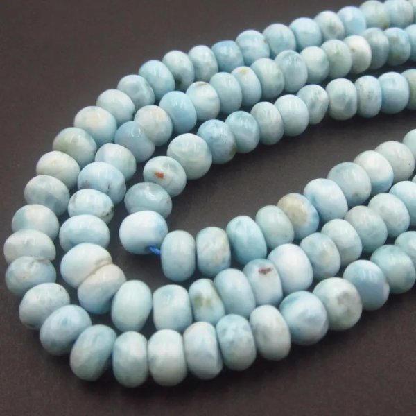 Larimar - dyski 5,5 mm (sznur)