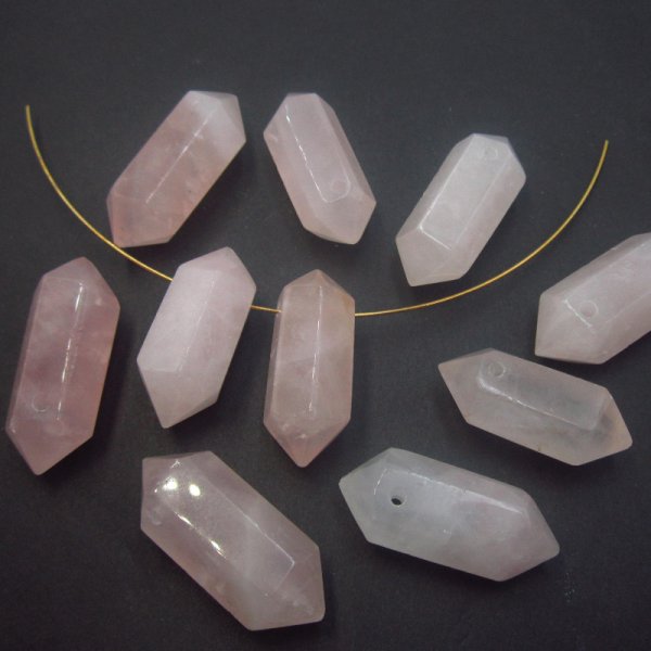 Kwarc Różowy - sople (sztuka) 