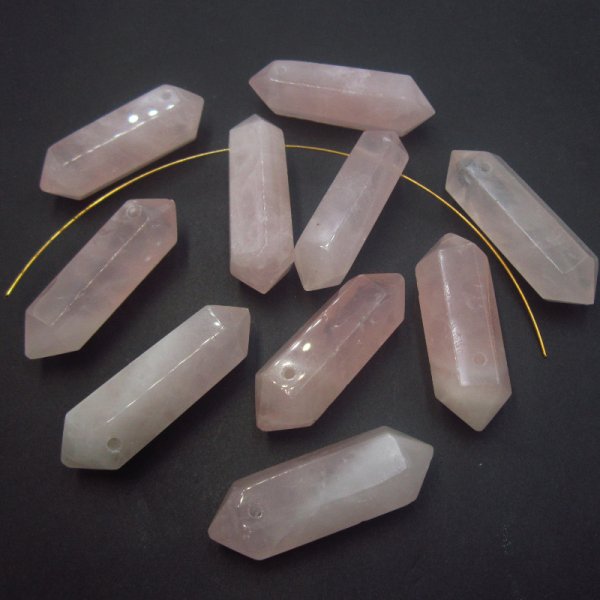 Kwarc Różowy - sople (sztuka) 