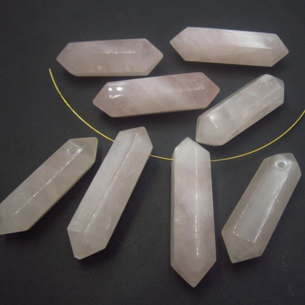 Kwarc Różowy - sople (sztuka) 