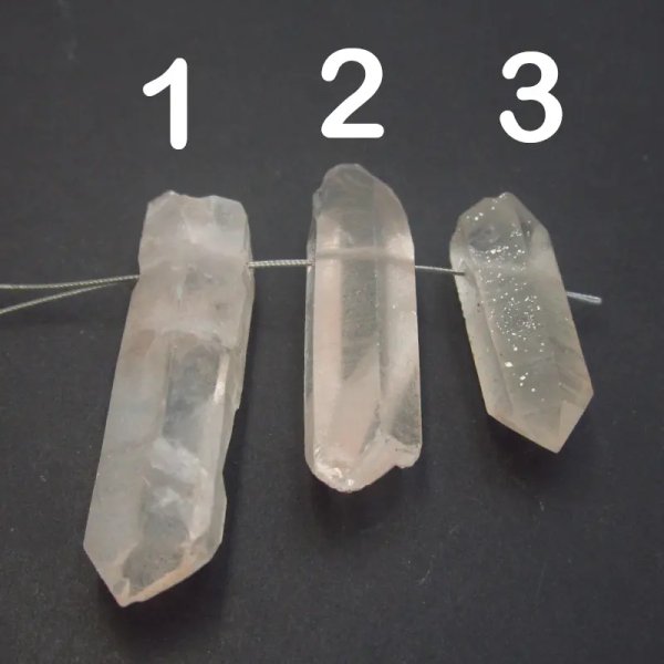 Kryształ Górski  - nieregularne  sople (sztuka)