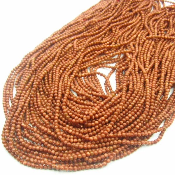 Piasek pustyni kulka 2 mm – sznur ok. 38 cm