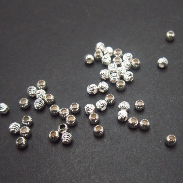 Srebro Ag - kulka ozdobna 2,5mm  