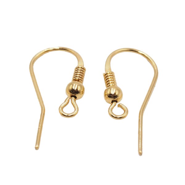 Srebro Ag Złocone - bigle otwarte 22x9 mm (para)