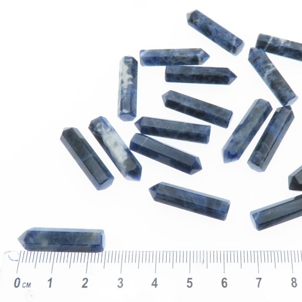 Sodalit  - sople niewiercone 25x6mm (sztuka)