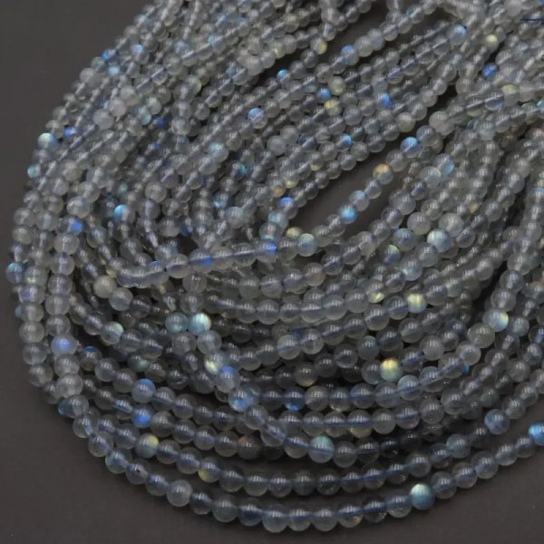 Labradoryt kulka 4,5-4,7mm (sznur)