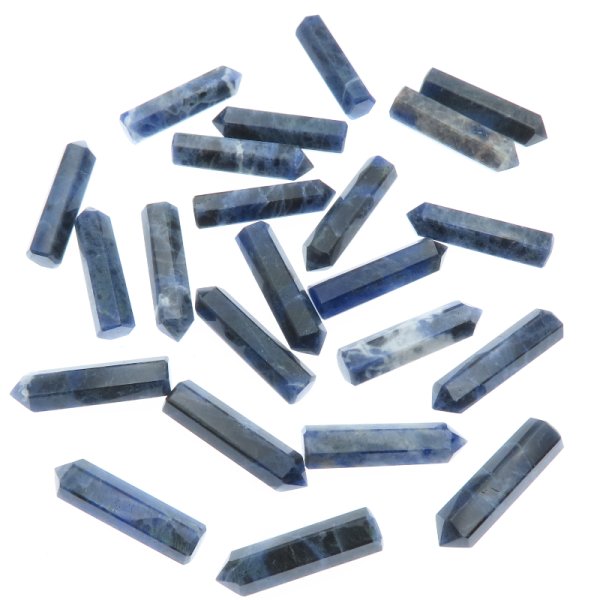 Sodalit  - sople niewiercone 25x6mm (sztuka)