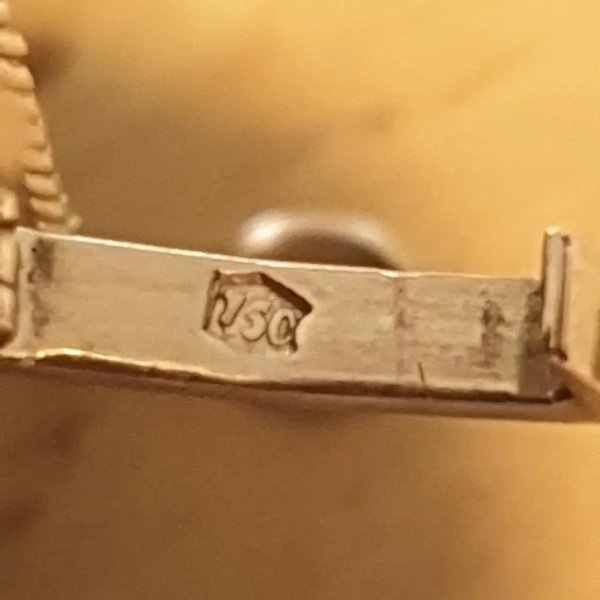 Bransoletka (vintage) z białego złota próby 750 z 33 brylantami (połowa XX wiek)