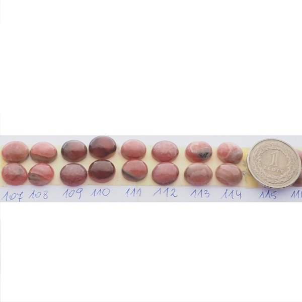 Rodochrozyt 11-12x9 mm owal (para)