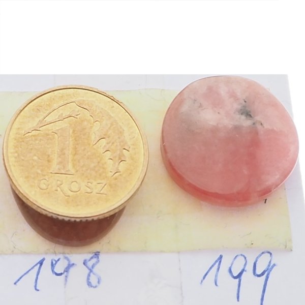 Rodochrozyt 14-17 mm okrągły (różne kamienie do wyboru)