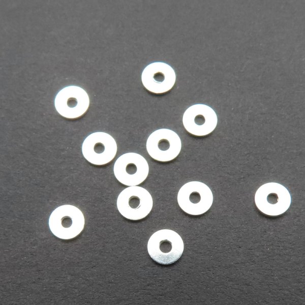 Srebro Ag - talarki 3 mm 