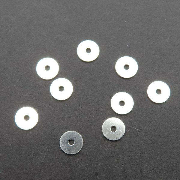 Srebro Ag - talarki 4 mm 