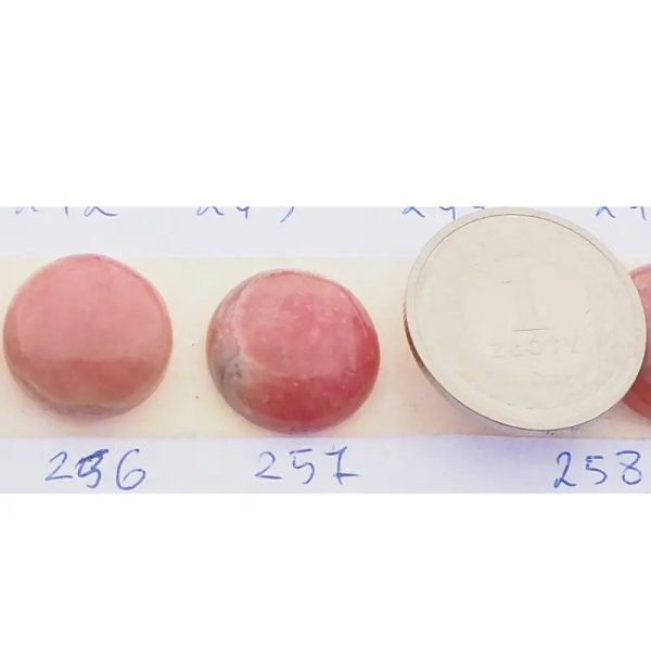 Rodochrozyt 16 mm okrągły (różne kamienie do wyboru)