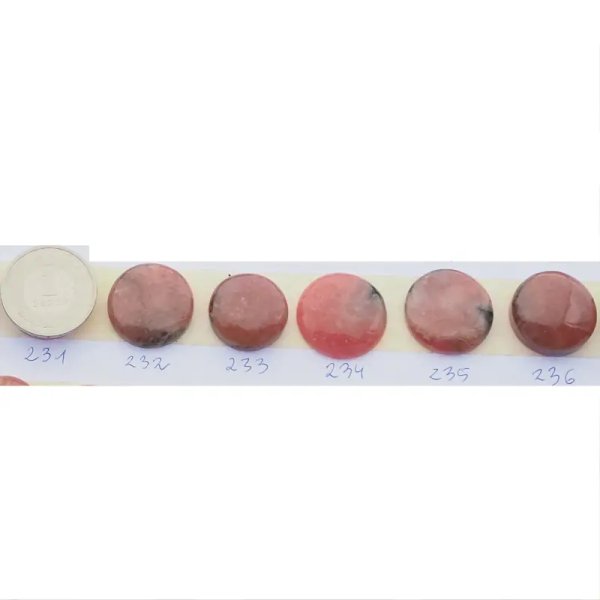Rodochrozyt 19-21 mm okrągły (różne kamienie do wyboru)