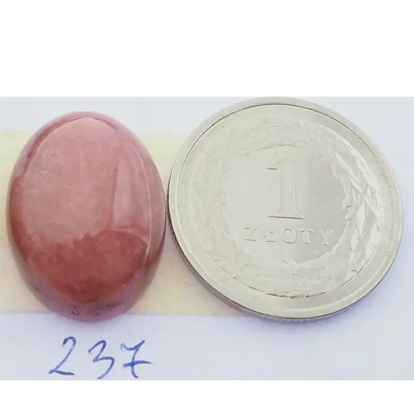 Rodochrozyt 21x16x9 mm owal