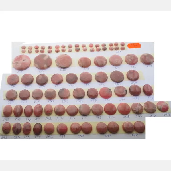 Rodochrozyt 23-24 mm okrągły (sztuka)