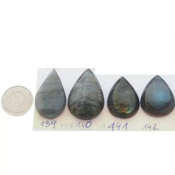 Labradoryt 31-41x21-28 mm (sztuka) łza (różne kamienie do wyboru)