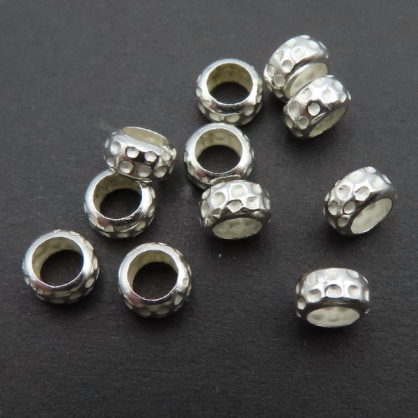 Srebro Ag - oponka 4,5x2,5mm  