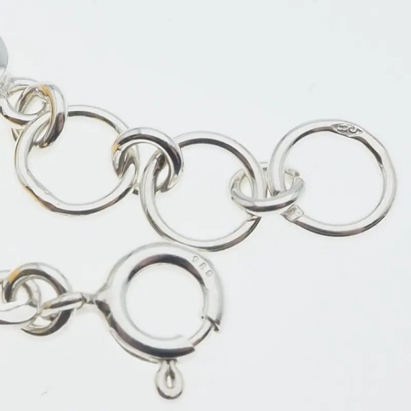 Bursztyn mleczny i srebro - bransoletka (2 warianty do wyboru)