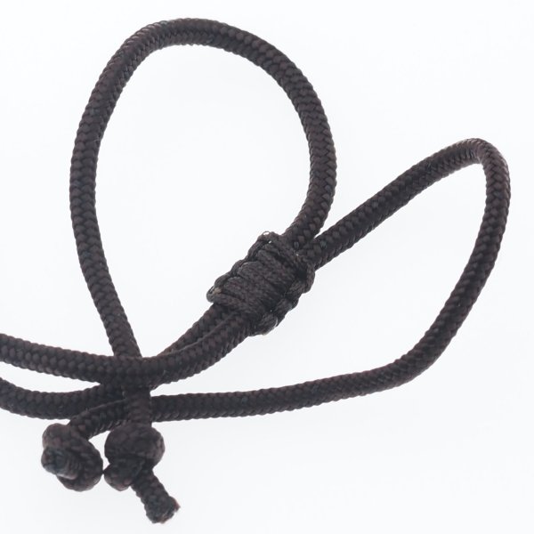 Surowy Ametyst Zielony- naszyjnik na sznurku regulowany