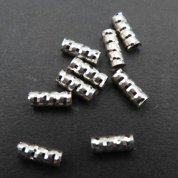 Srebro Ag - przekładka rurka dystansowa 5x2 mm