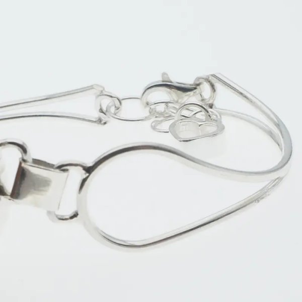 Bursztyn Koniakowy i srebro - bransoleta (3 warianty do wyboru)