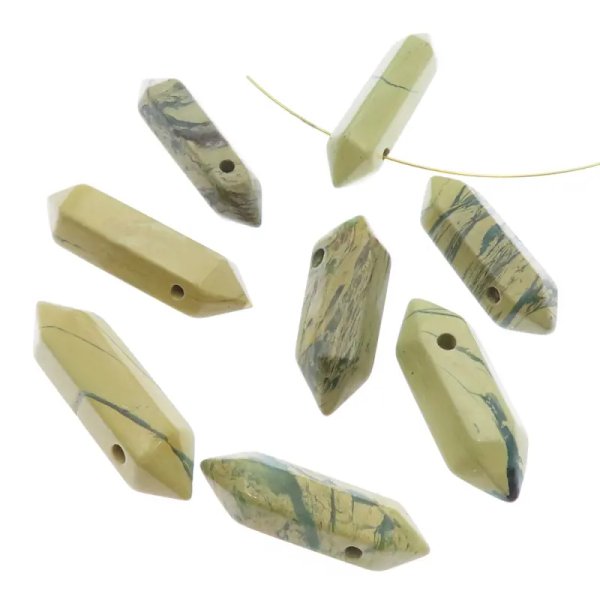 Green Dragon - sople wiercone 21-38x7-12mm (sztuka)