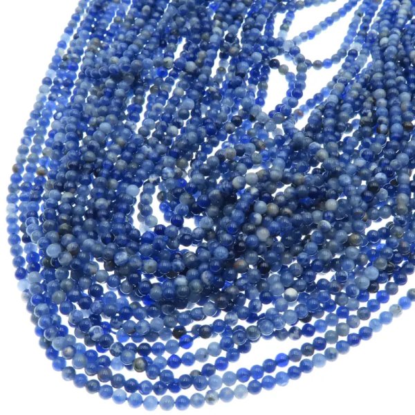 Sodalit kulki 2 mm – sznur ok. 38 cm