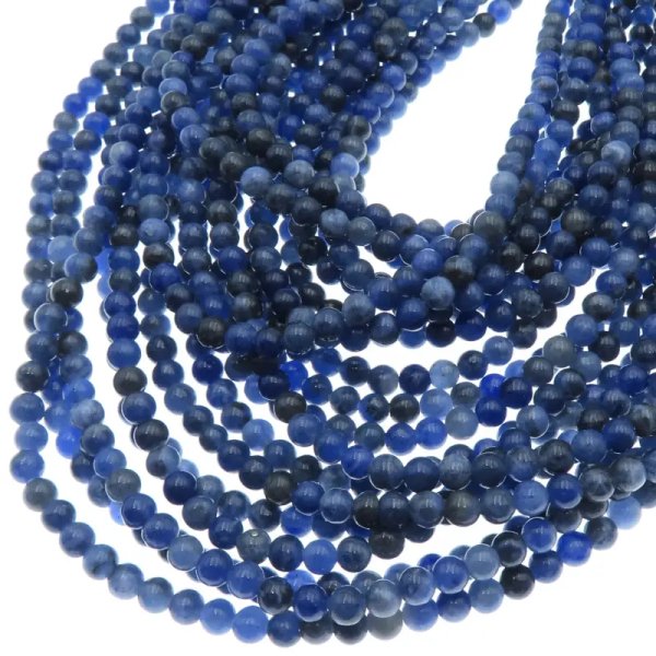 Sodalit kulki 4 mm – sznur ok. 38 cm