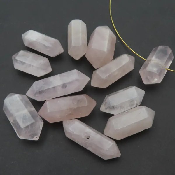 Kwarc Różowy - sople (sztuka) 