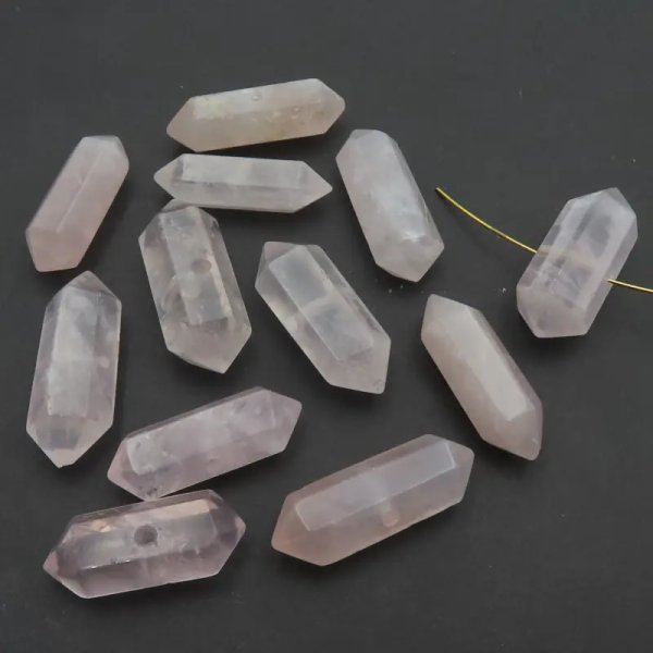 Kwarc Różowy - sople (sztuka) 