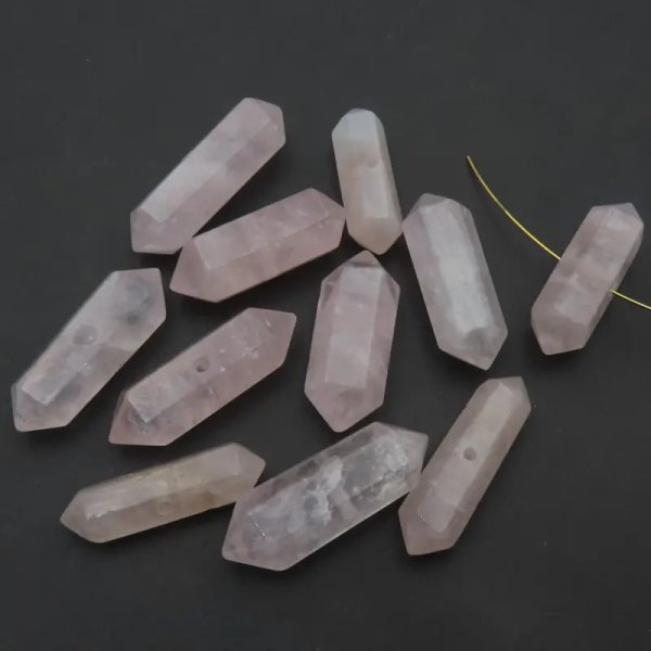 Kwarc Różowy - sople (sztuka) 