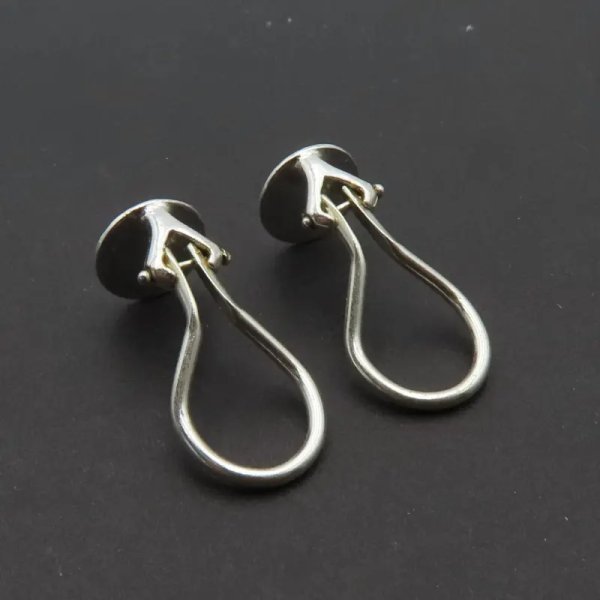 Srebro Ag - baza pod klipsy (para)