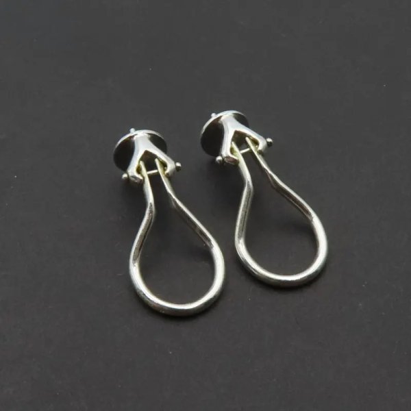 Srebro Ag - baza pod klipsy (para)