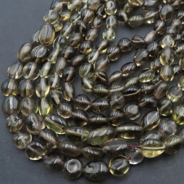 Kwarc Dymny pastylki - nieregularne (sznur)