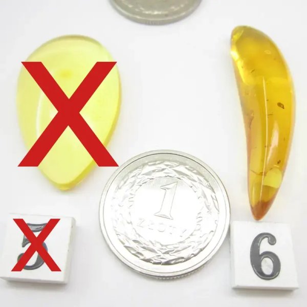 Koniakowy i cytronowy Bursztyn