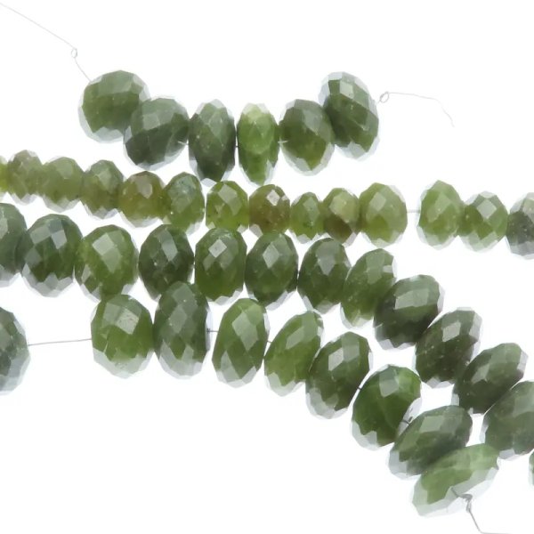 Wezuwianit fasetowane oponki (sztuka)