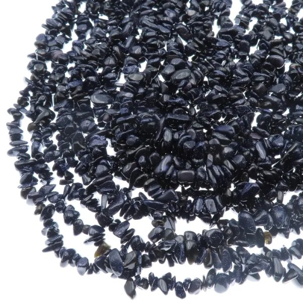 Noc Kairu polerowana sieczka 8-10mm (sznur 80 cm)