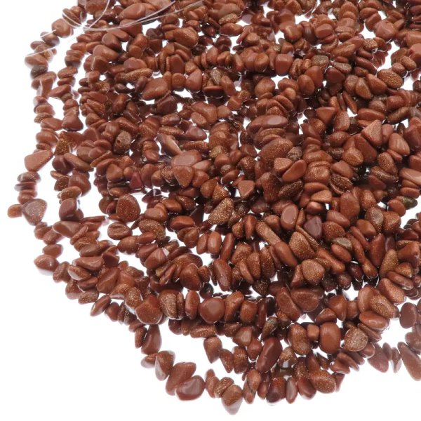 Piasek Pustyni polerowana sieczka 8-10 mm – sznur ok. 80 cm