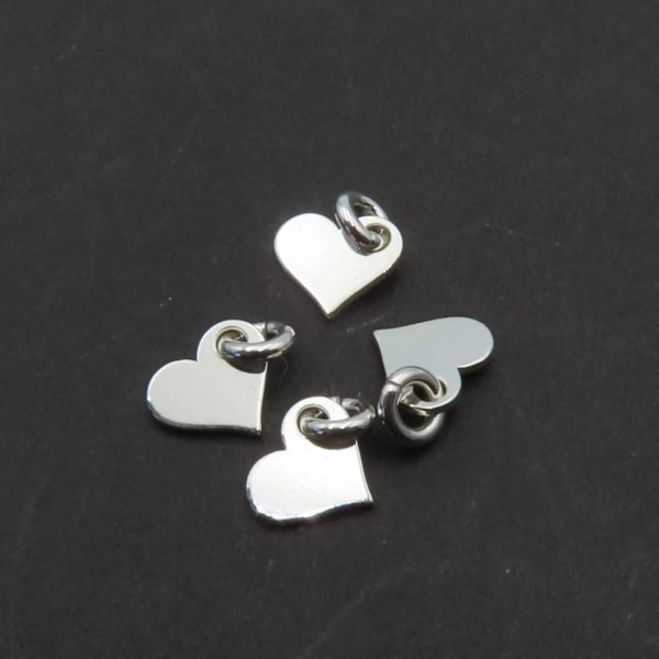 Srebro Ag - serce 5mm