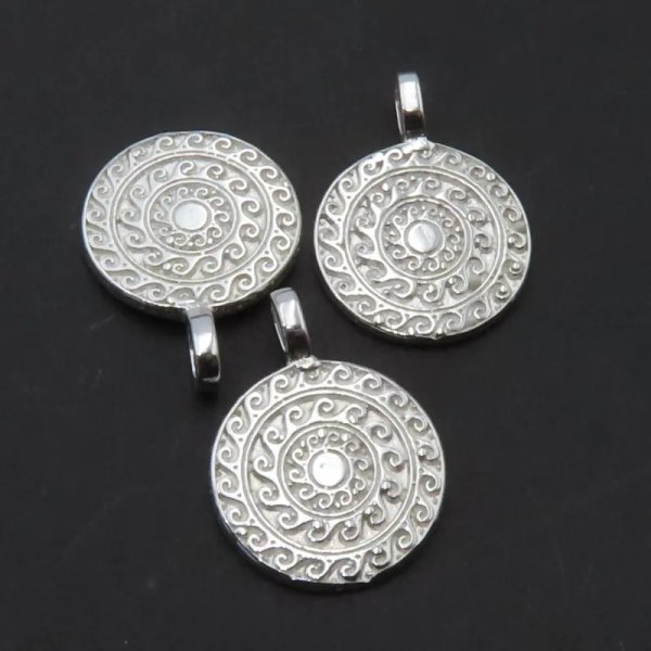 Srebro Ag - zawieszka 15 mm