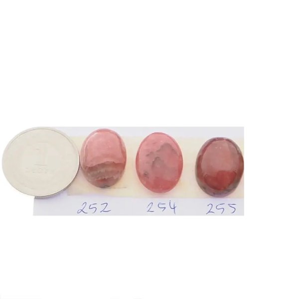 Rodochrozyt 18x13-14 mm owal (różne kamienie do wyboru)