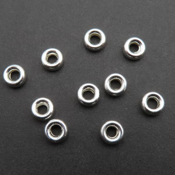 Srebro Ag - oponka 4,5x2mm  