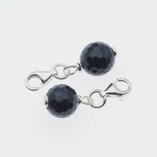 Srebro Ag - zawieszka charms Szafir 9mm 